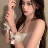 Abstinence sexy lace bells bracelets anklets couple props handcuffs sex lingerie