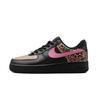 Air Force 1 Leather Cushioning Low Top Skateboard Shoes Women's Black Pink DD8959-001(Team-1451)-Random Packaging Bags