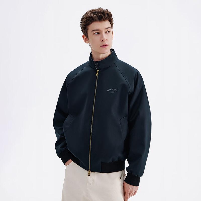 

Navigare Men s Plaid-Lined Loose Casual Jacket 2XL