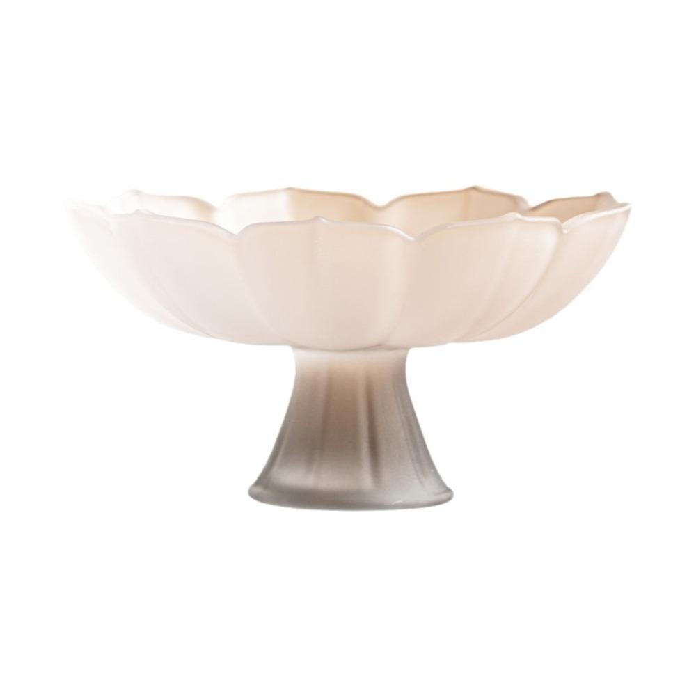 Delicate Snacks Place Tray Glass Tea Point Plate Multi-Purpose Fruit Plate Home Decor