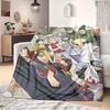 Naruto Anime Print Blanket Warm  Comfortable Flannel Blanket Suitable for Bedrooms, Sofas, Beds, Chairs, Picnics, Travel