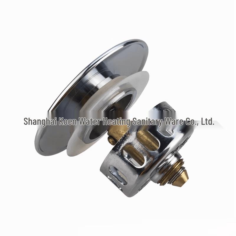 

LANGZHIWEN Brass Chrome Bathtub Pop-up Drain