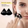 2/6ks Triangle Powder Puff Houba na make-up na obličej Soft Velvet Cosmetic Puff Blender Beauty Foundation Sponge Make-up příslušenství