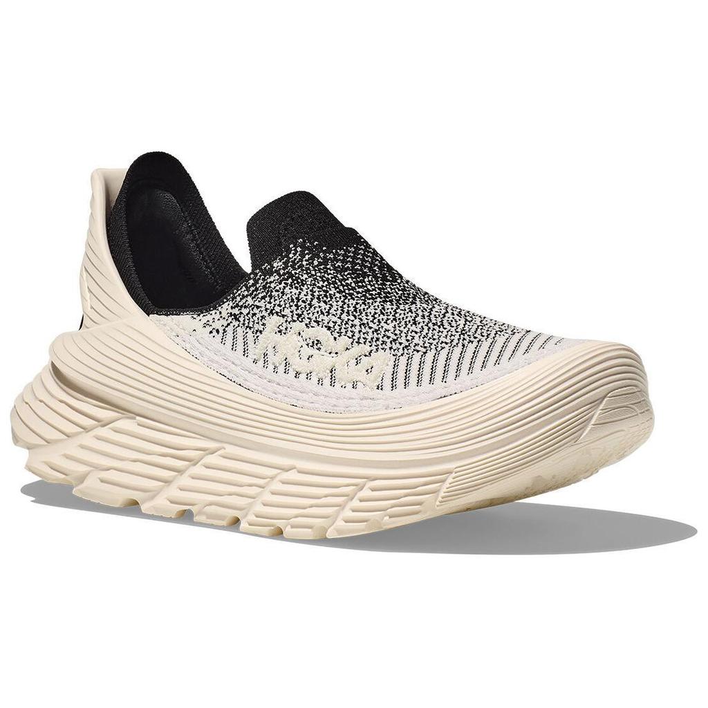 Hoka One One Restore Tc Fabric Comfortable Support Low Top Hiking Shoes Unisex Hiking Shoes Black Brown 1134532-BKLB