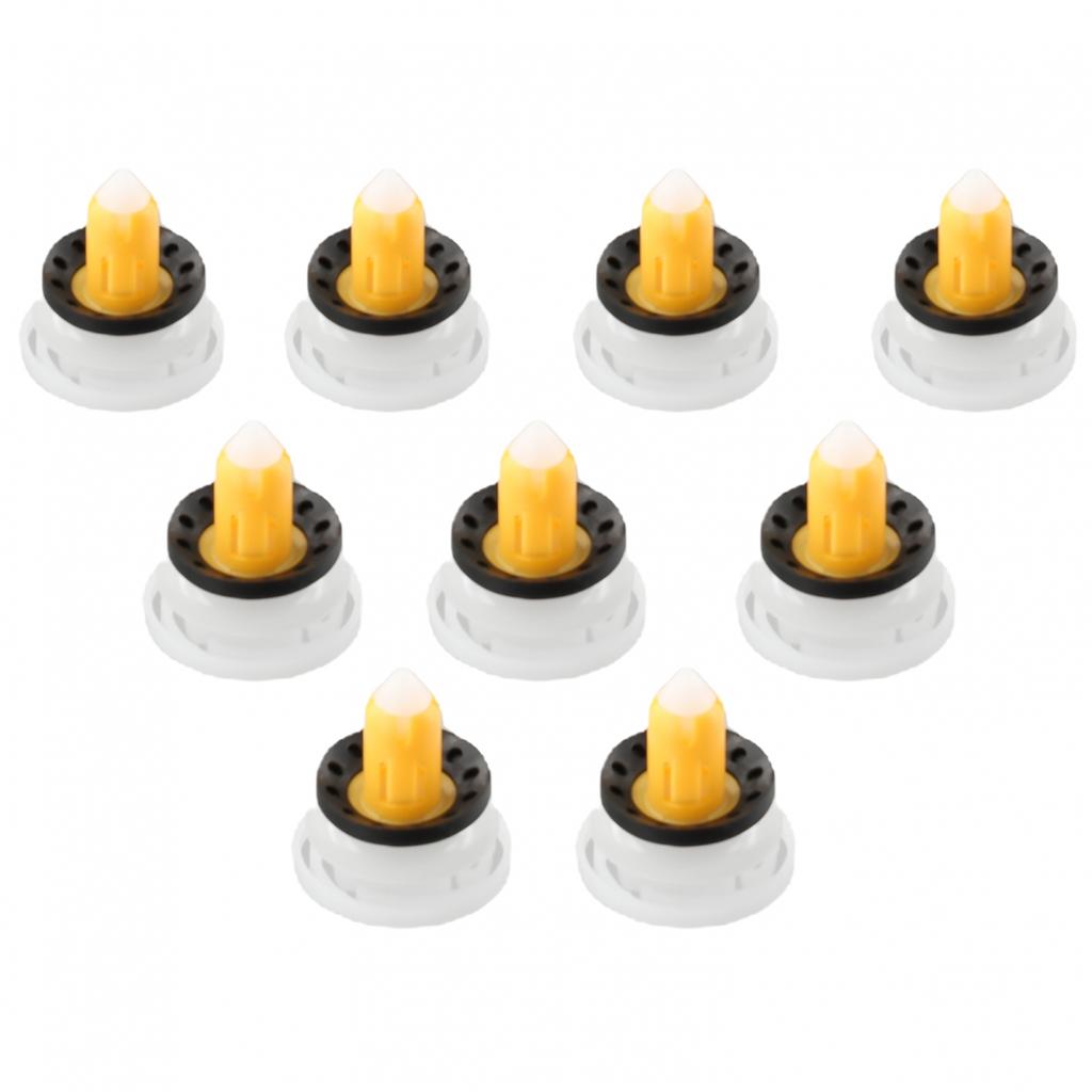 22.2mm Car Door Panel Clips 51987227 8 PCS For Compass