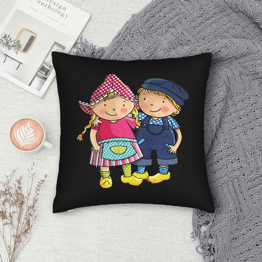 Anime F-Fien and Teun Pillow Case Soft Pillow Cover For Chair Sofa Home Decor Kawaii Cushion Cover