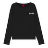 Hugo Womens/Ladies Unite Logo Relaxed Fit Long-Sleeved Pyjama Top