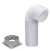 Portable Conditioner Hose 5.9 Inch Diameter 2M Length 15 To 80 Inch Duct Kit with Exhaust Adapter for Room Bedroom