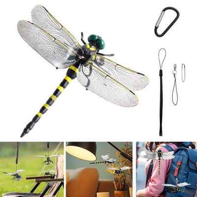 1/2/3/4/5 Sets Fake Dragonfly Decoration Portable Outdoor Camping Gnats Fly Repellent Simulated