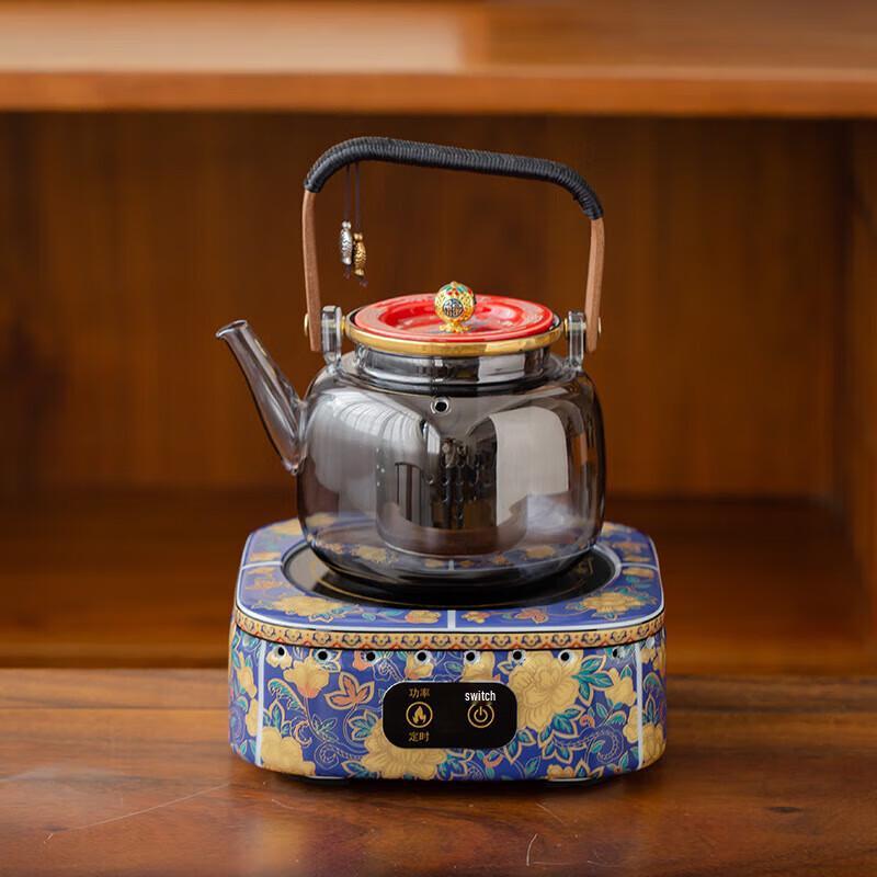Ceramic Enamel Tea Kettle