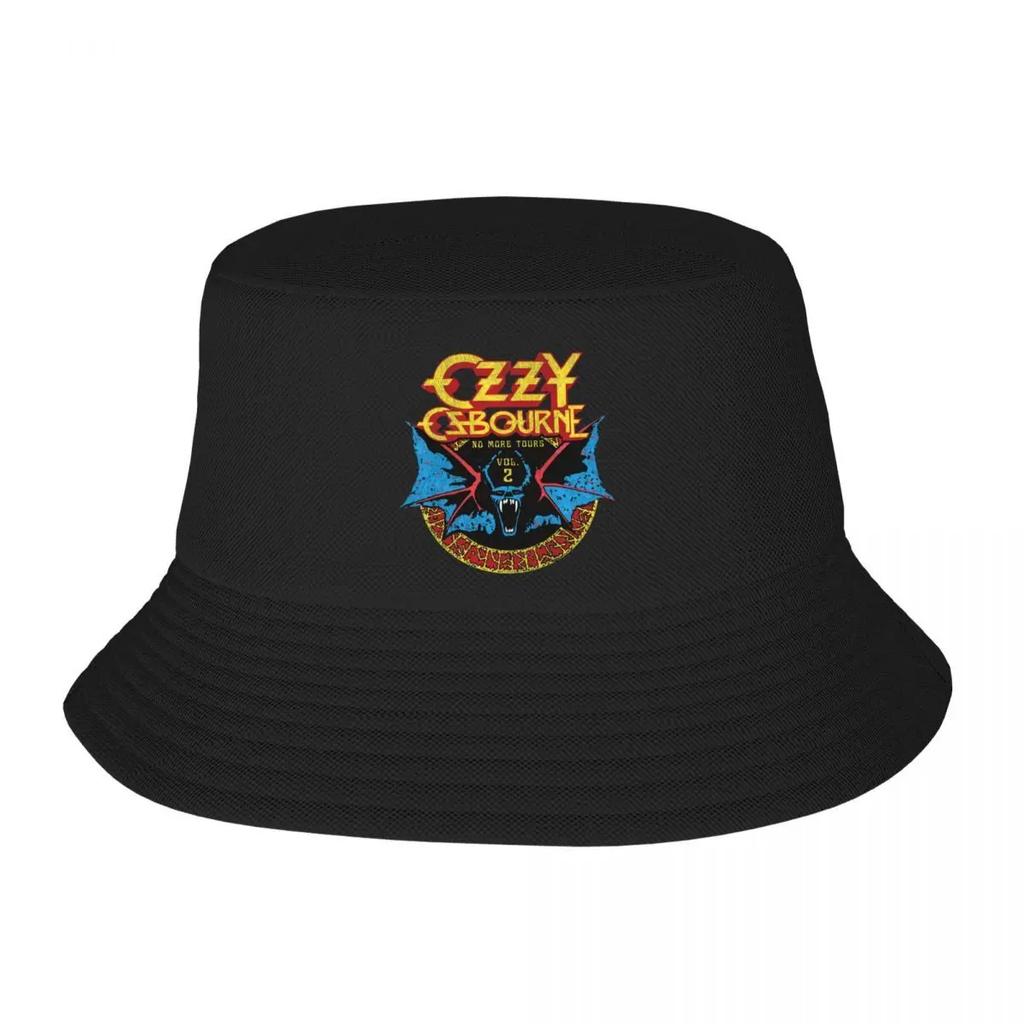 Custom Heavy Metal Rock Ozzy Osbourne Bucket Hat WomenUnisex Beach Sun Summer Camping Fishing Cap