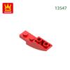 116Pcs/lot 13547 Slope Curved 4 x 1 Inverted Compatible featuring Block Moc Hue City Attachments Components
