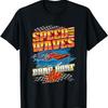 Drag Boat Racing Design For Speedboat Racer - Speed And Wave T-Shirt