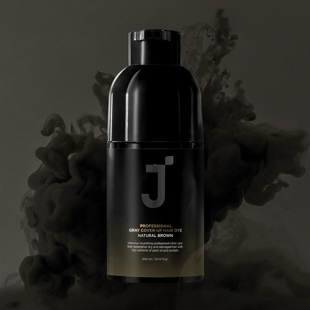 JSOOP Professional Cover-up Gray Hair Dye, Natural Brown, 1 Piece