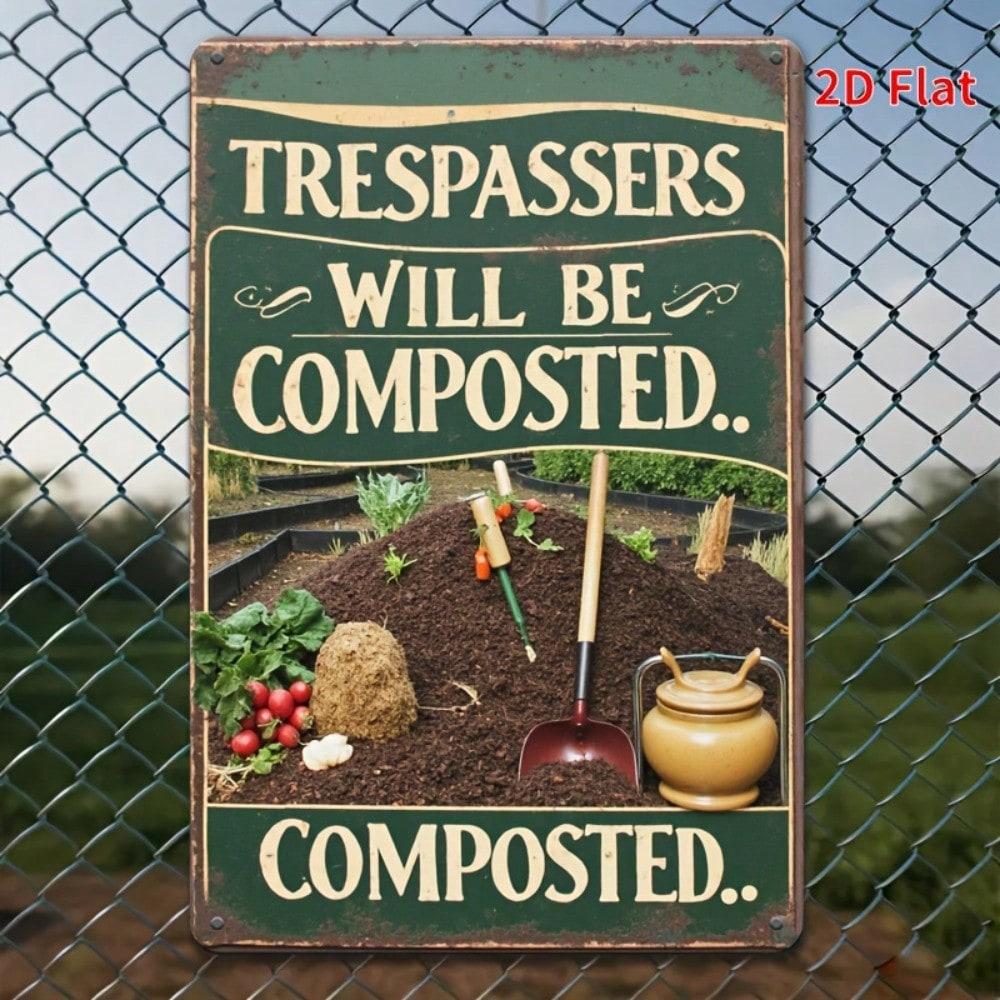 Funny Metal Tin Sign Vintage Home Wall Decor Plate 20x30