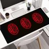 Tappetino per mouse con logo AC Milan, base in gomma, tappetino da scrivania per esports, tappetino per mouse per giocatori e uso in ufficio, scrivania da gaming, tappetino facile da pulire