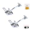 EDP1269-1 2 Pieces Front Door Hinge Stop Check Strap Limiter for Fiat Stilo 192 2001-2010 4/5 Door 51760102