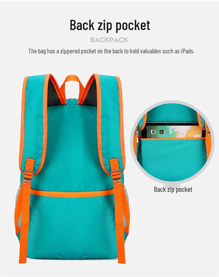 Lightweight Foldable Men's Large Capacity Outdoor Sports Travel Backpack