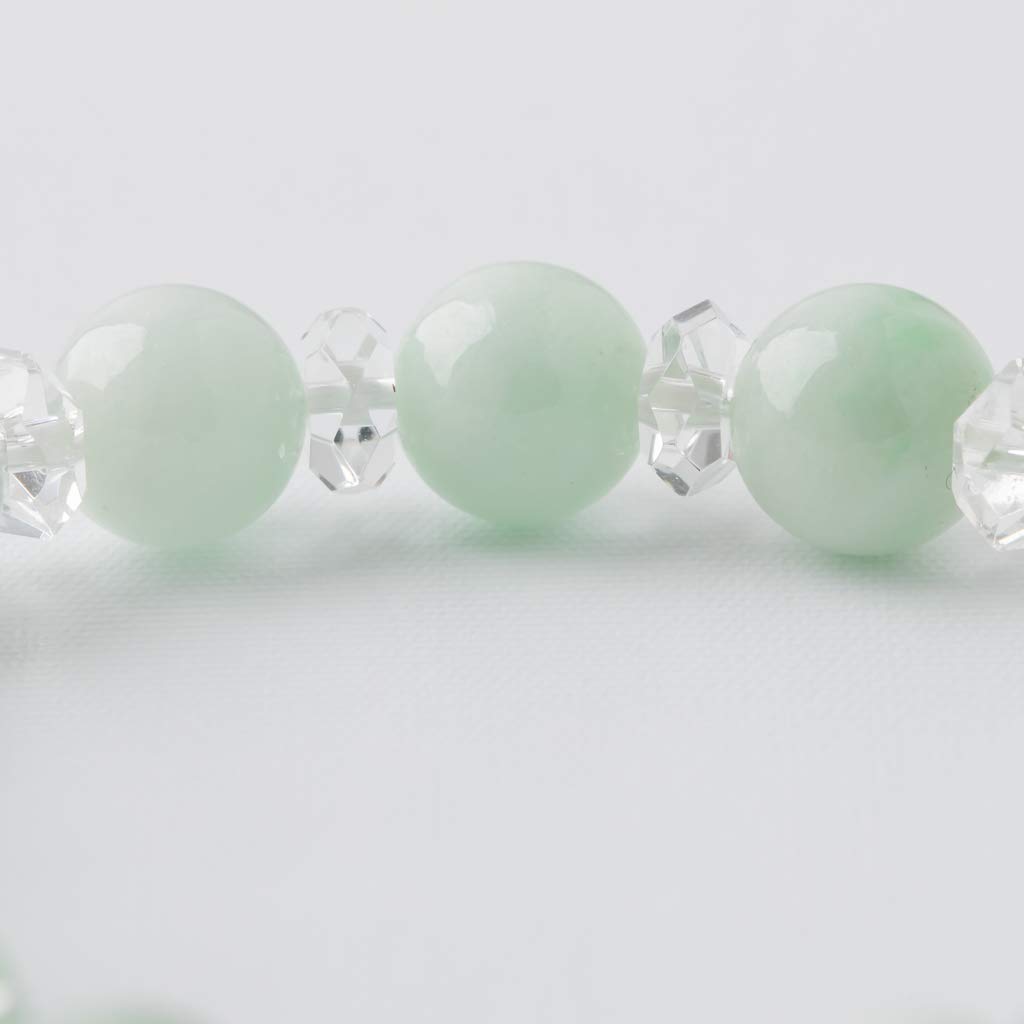 14cm Itoigawa Natürlicher Jadeit Hellgrün mit Schönem Japanischem Nationalen Jomon Kraftstein Jadeit Werkstatt Spezial Paulownia Holz Qualität BR0229