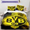 BvB 09 3pcs Bedding Set Duvet Cover Closure Includes 1 Duvet Cover & 2 Pillowcases for All Seasons Bedroom Home Dorm Decor