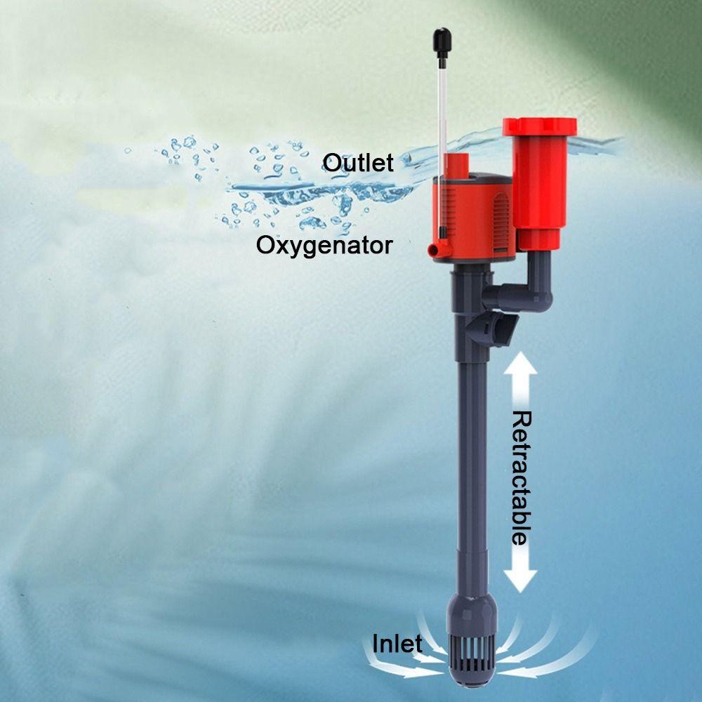 Circulating 3-in-1 Aquarium Filter Water Pump Waterproof Water Circulating Pump  Aquarium Use