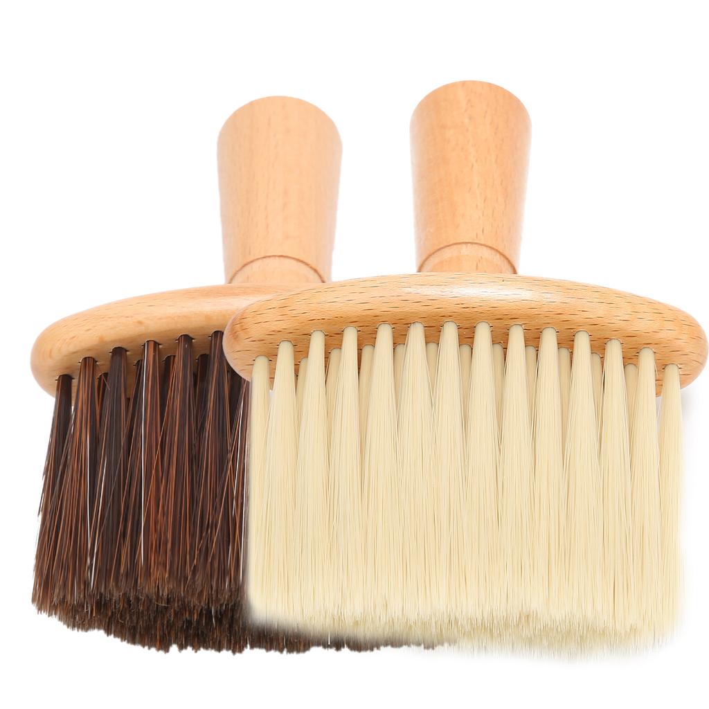 Barber Hair Beard Cutting Brush Professional Face Cleaning Hairbrush Neck Duster Brush