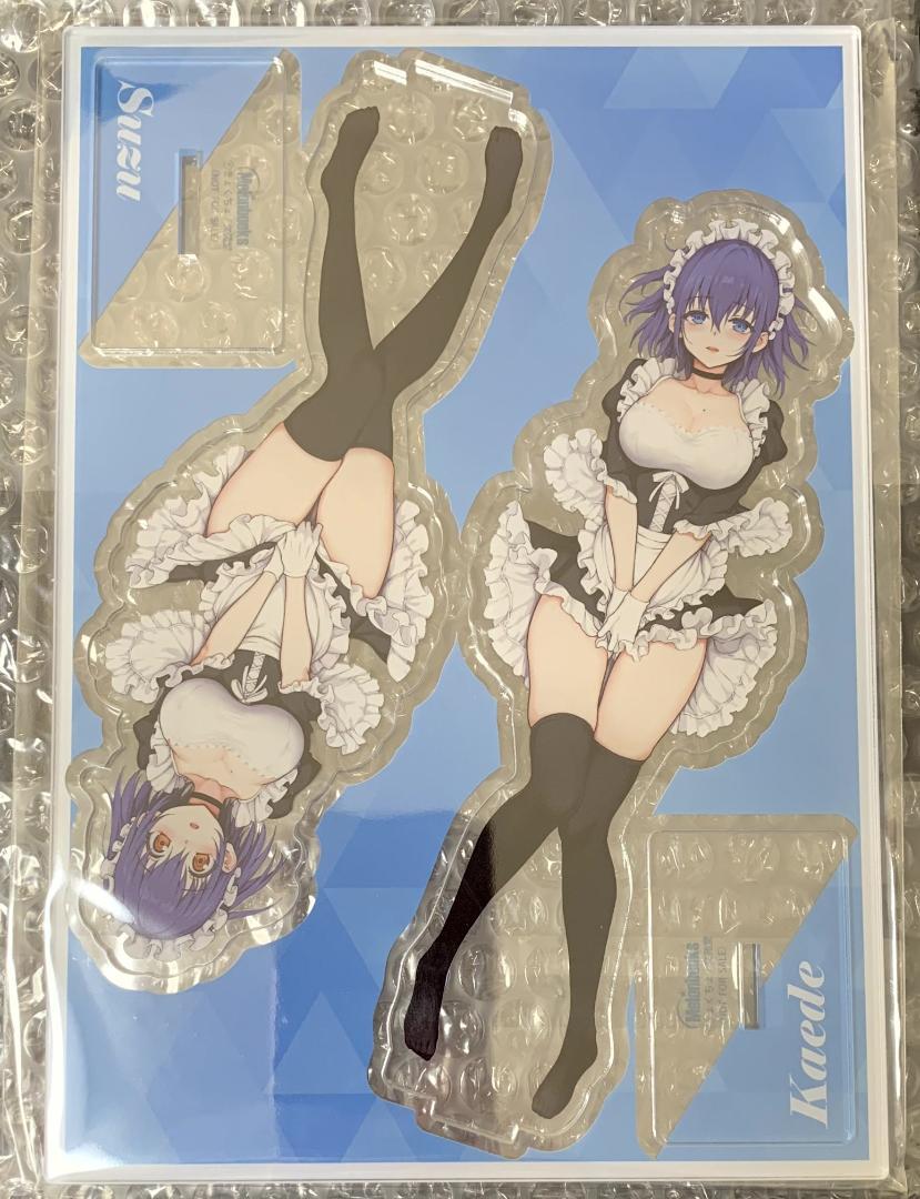 

[USED] Kaede and Suzu Kyokucho Body Pillow Cover Purchase Bonus Acrylic Stand
