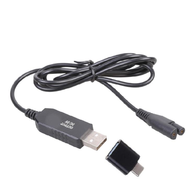 

Smartests Safety USB Type C Charging Cord For Cordless Dental Irrigators 3V 100mA 1.2m Cable 1
