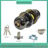 Universal Spherical Indoor Door Lock for Bedroom/Bathroom with Key