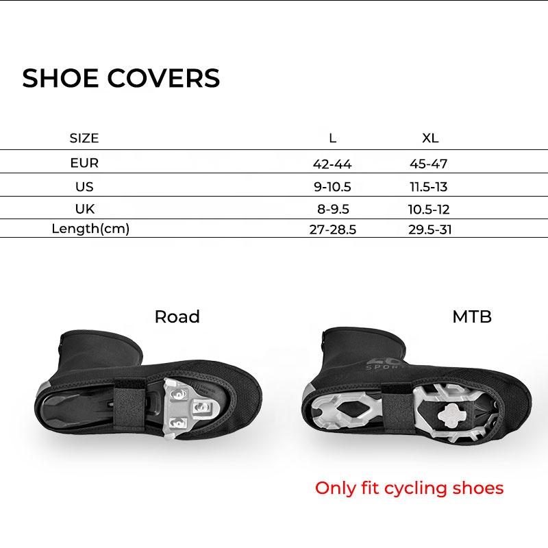 ZOYOSPORTS Bicycle Shoecover for Cycling Road Bike MTB Reflective Design Cover Windproof Shoe Covers