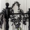 Simulated Artificial Willow Leaf and Vine Halloween Dark Vine Shopping Mall Home Decoration and Arrangement Props