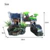 Resin Aquarium Rockery Mountain Decoration Artificial View Rock Cave Stone Tree Fish Tank Ornament Aquarium Decor Home