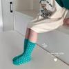 3 Pairs Kids Girls Baby Socks Soft Comfortable Polka Dots Socks Children Mesh Socks  Spring Summer