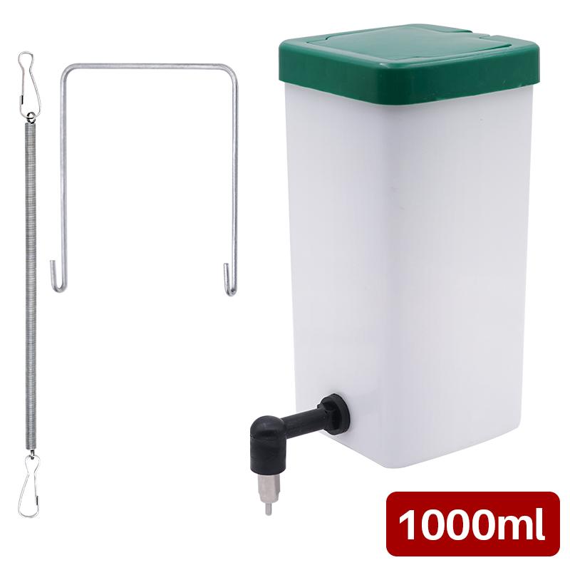 0.5L/1L Automatic Rabbit Drinker Water Dispenser Can Be Hung On A Cage Feeder Pet Hamster Drinking Water Pot Fountain Waterbowl