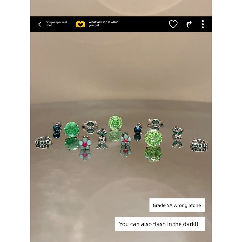 Unique Ear Bone Stud Medical Titanium Steel Ear Studs Ear-Caring Titanium Alloy Earrings Female Small Earrings Ear Bone Ring Circle Ear Ear Bone Pin