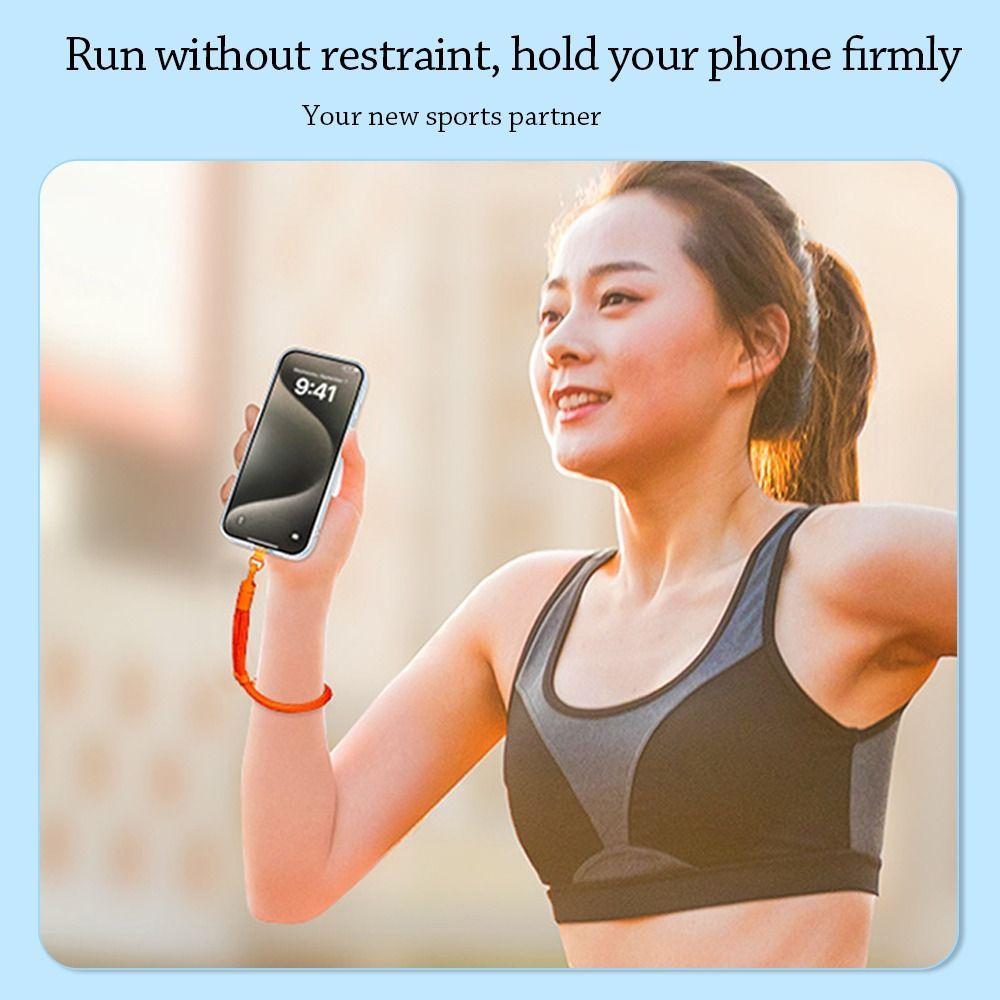 Adjustable Lanyard Woven Hanging Wrist Straps Cell Phone Accessories Hanging Rope  Men Women