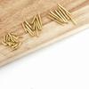 100 pcs Pure Brass Brass Nails Rust-proof Brass Nail Track Mini Round Head Pins  Fine Repair