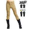Damen Motorrad Reithosen Stretch Baumwolle Taktische Bikerhosen Mit Mehreren Taschen Schutzausrüstung