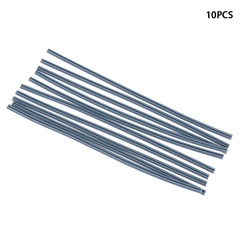 10Pcs T-Solder Iron Tip Hot Press Rubber Cable Kit For Electronics Lcd Screen Double Track Repair Tools