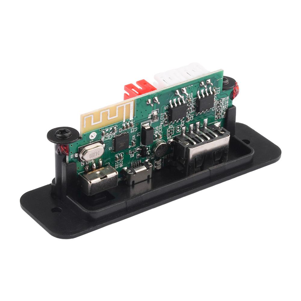 5V Bluetooth 5.0 MP3 Player Decoder Board Car FM Radio Module 2*3W 6W Amplifier Support FM TF USB Handsfree Call Hot