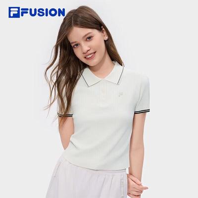 Damen Kurzarm Poloshirt