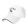Texas Trucker Hat Vibrant Heat Transfer Print Polyester Cap - Quick-Dry Outdoor Streetwear Adjustable Buckle Outdoor Leisure Hat