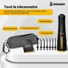Bolusso Hydropulseur Dentaire Sans Fil – 7 Embouts Avec Étui De Voyage Et Livre Électronique, 4 Modes, Réservoir De 300 Ml, Gratte