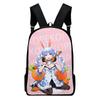 Classic Hololive Usada Pekora Notebook Backpacks Pupil School Bags 3D Print Oxford Waterproof Boys/Girls Laptop Backpacks