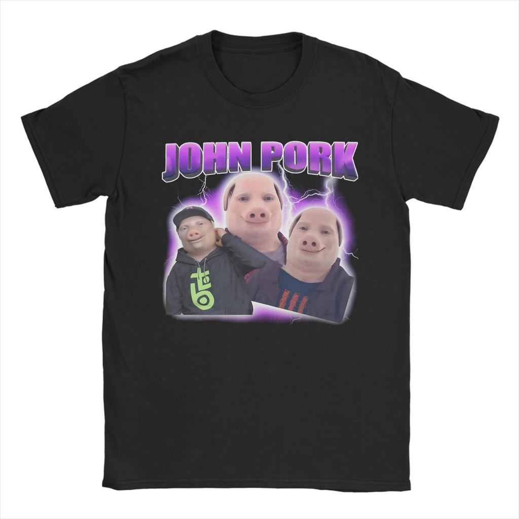 John Pork Is Calling Tshirt Unisex Unisex Amazing Pure Cotton Tees O Neck Short Sleeve T Shirt Summer Tops