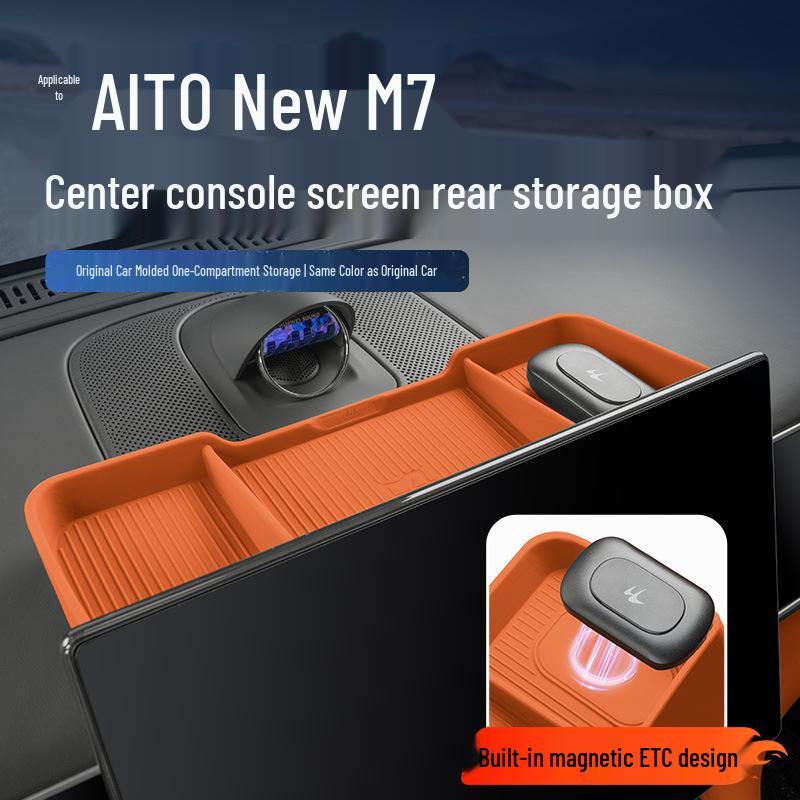 AITO M7 Rear Side & Third Row Window Storage Silicone Pad - Fits 26 Models