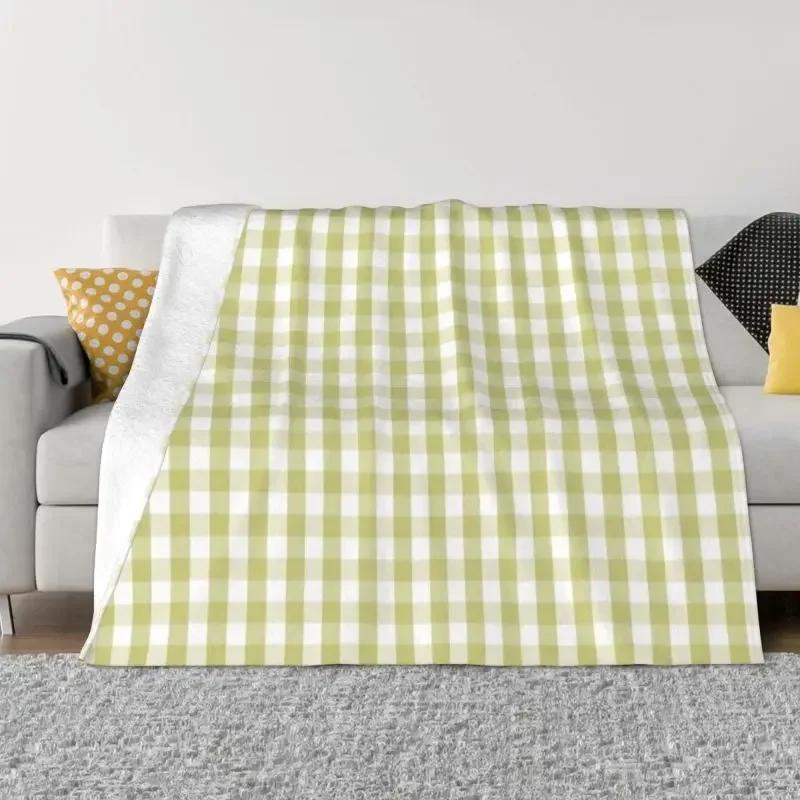 Schottischer Tartan Ein Kariertes Plaid-Webmuster Decke Fleece Flanell Kariert Bauernhaus Büffel Überwurfdecken Tagesdecke