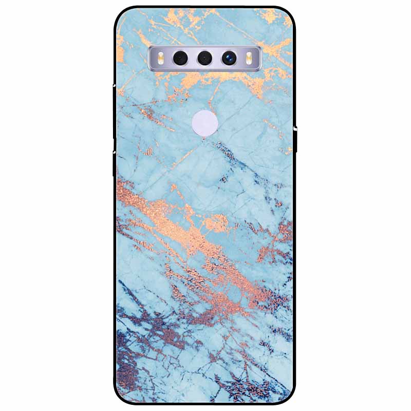 Case For TCL 10 SE Cover Marble Soft Silicone Fashion TPU Back Bumpers for TCL 10SE T766U T766H Protective Funda for TCL10SE
