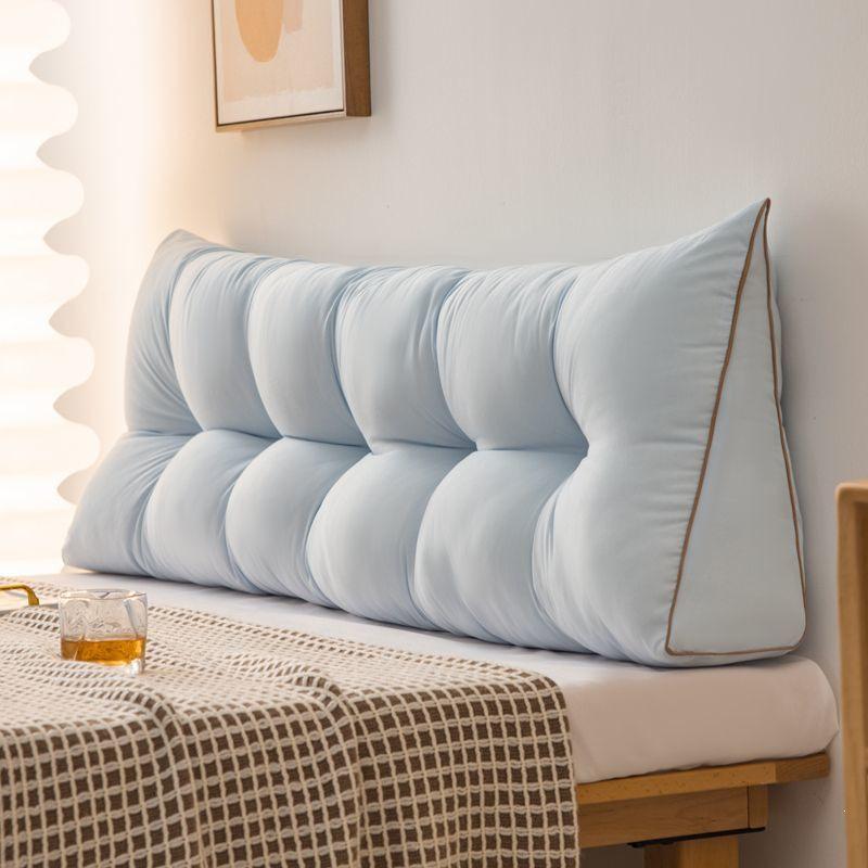 2026 Cuscino Triangolare di Lusso Matrimoniale Grande con Schienale per Camera da Letto Tatami Imbottitura