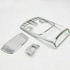 Chrome Front Reading Light Lamp Frame Trim Cover For Ford F150 2015+ Accessories